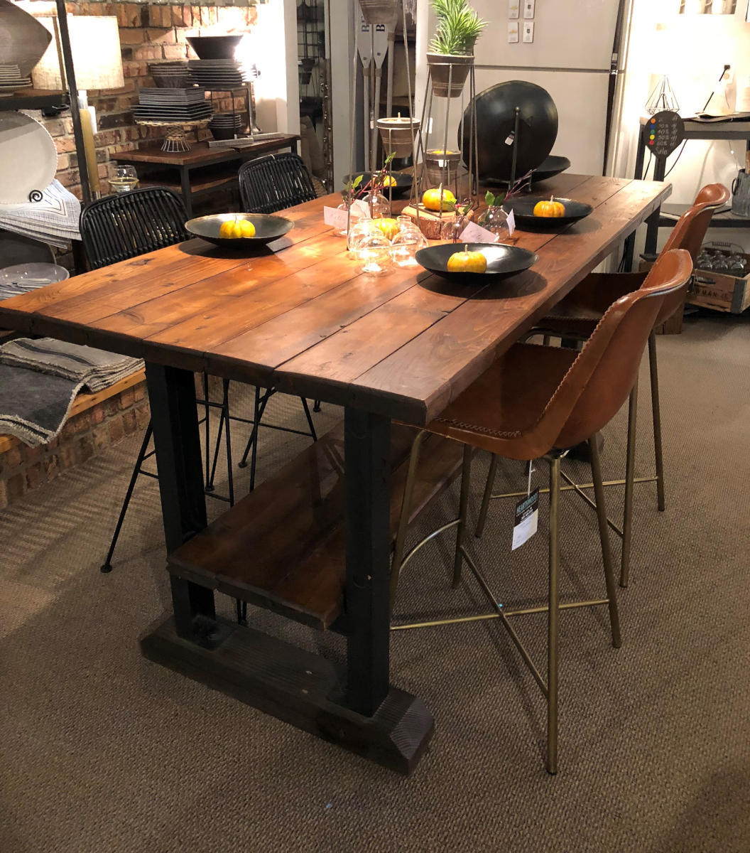 Dining Table/Buffet/Island in Reclaimed Pine with… Hearthwoods