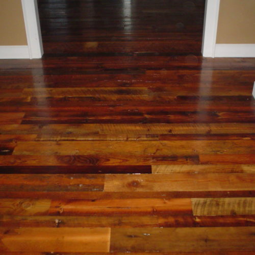 Antique Reclaimed Pine Flooring