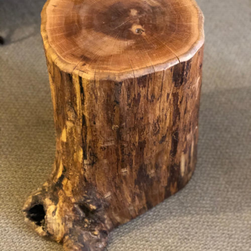 Oak Side Table Natural Form