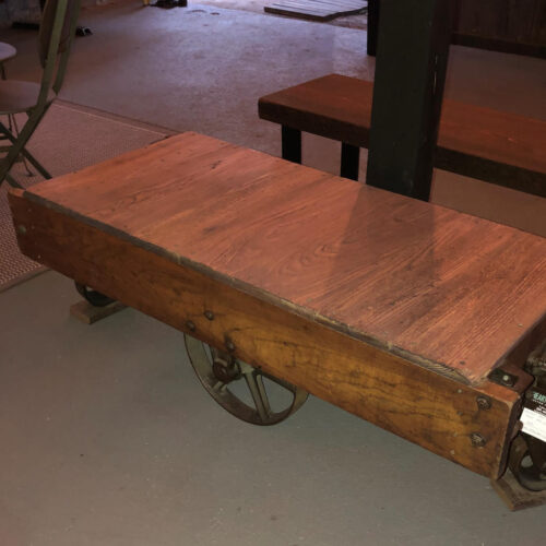 Vintage Cart Coffee Table
