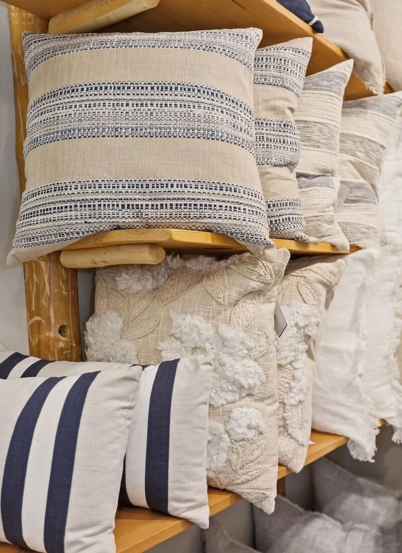 showroom pillows