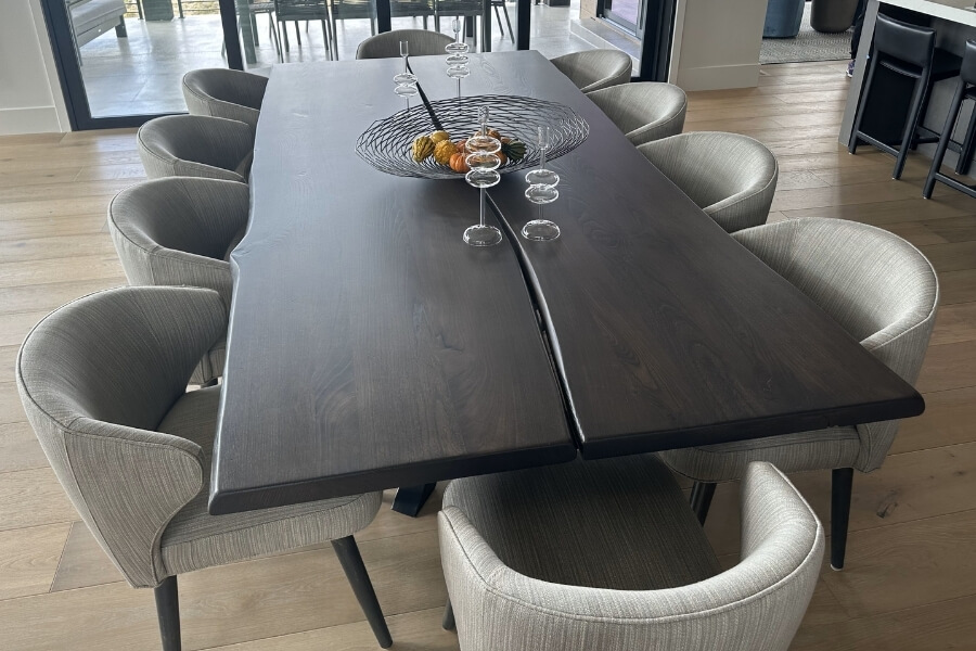 rectangle dining table with 8 chairs
